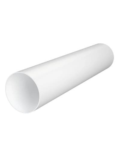 Кръгъл ПВЦ въздуховод Omson 10VP1 / ф100мм / 1м