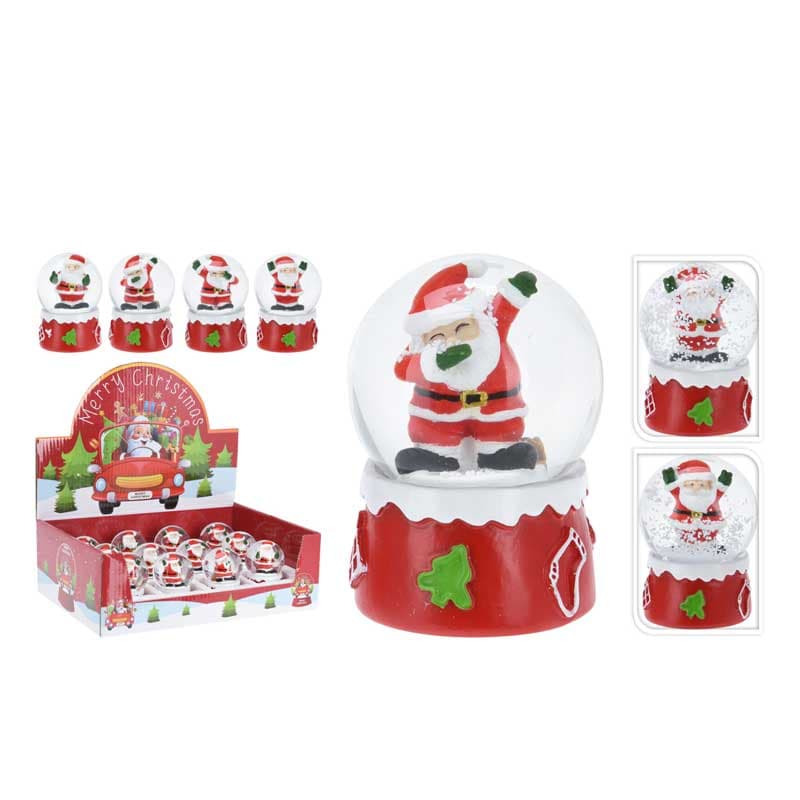 Коледно преспапие Santa 6,5см