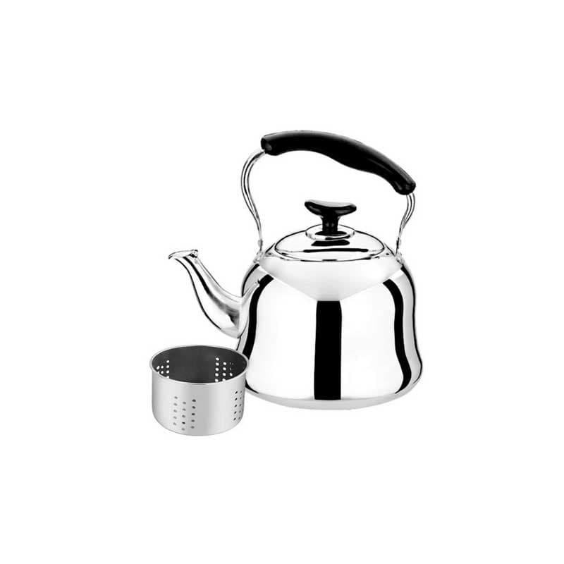 Чайник с цедка Rainstahl RS/KL 3500-10 / 1л неръждаема стомана