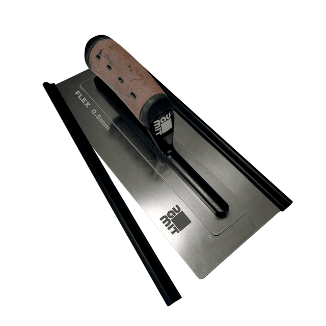 Професионална флексова маламашка Баумит Semiflex Inox 35,6х12см / 0,5мм