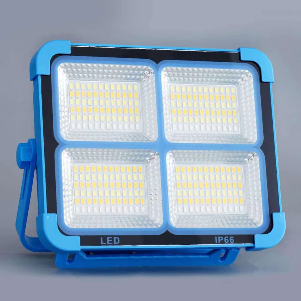 LED работен прожектор LEDMax 50W със соларен панел 1W