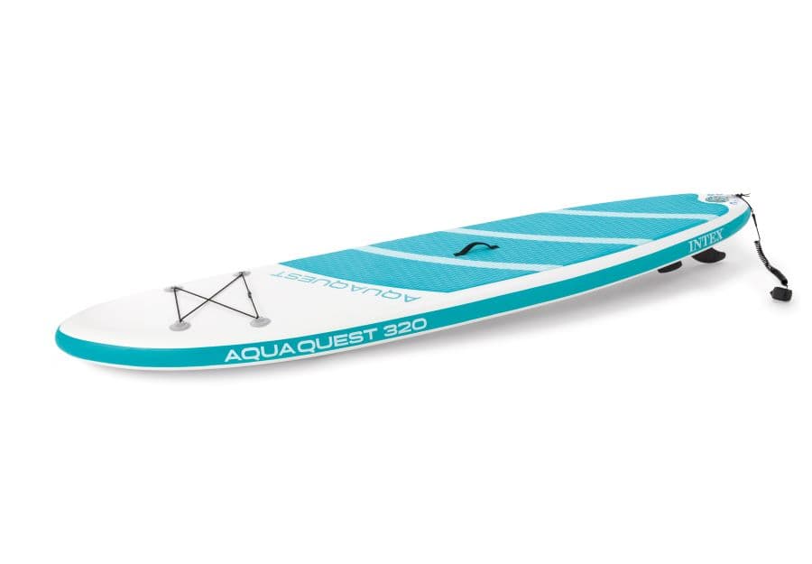 Надуваем SUP 320 Intex Aquaquest 68242NP 320x81x15см