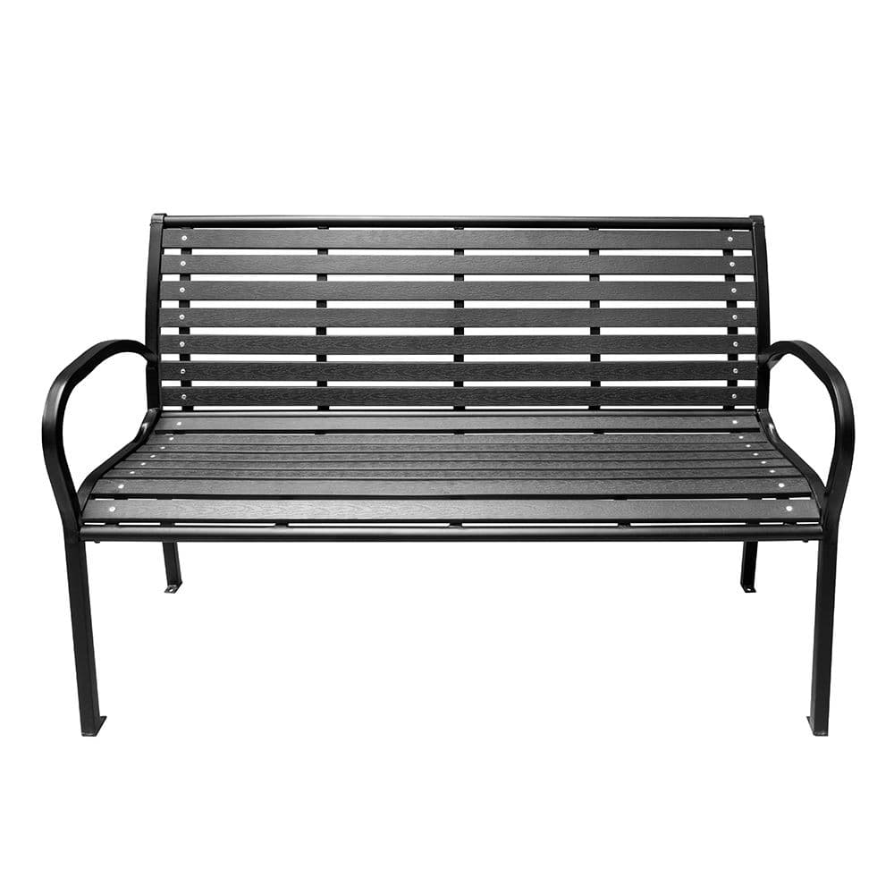 Метална паркова пейка My Garden Letkind-Bench-Str-1 / 125x60x80см