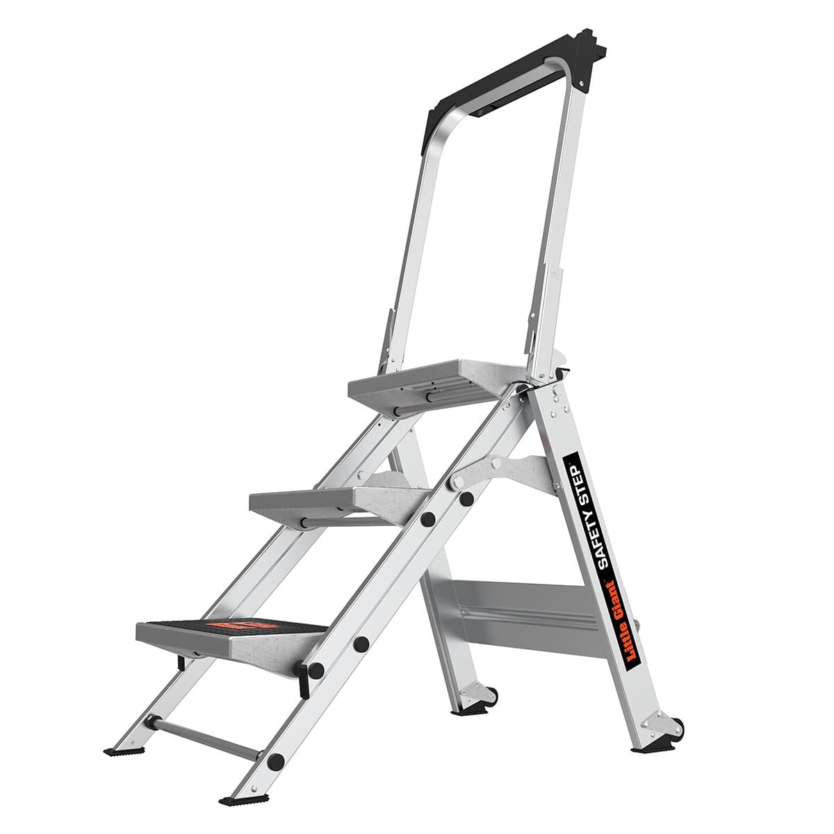 Сгъваема алуминиева стълба Little Giant Safety Step 3 стъпала