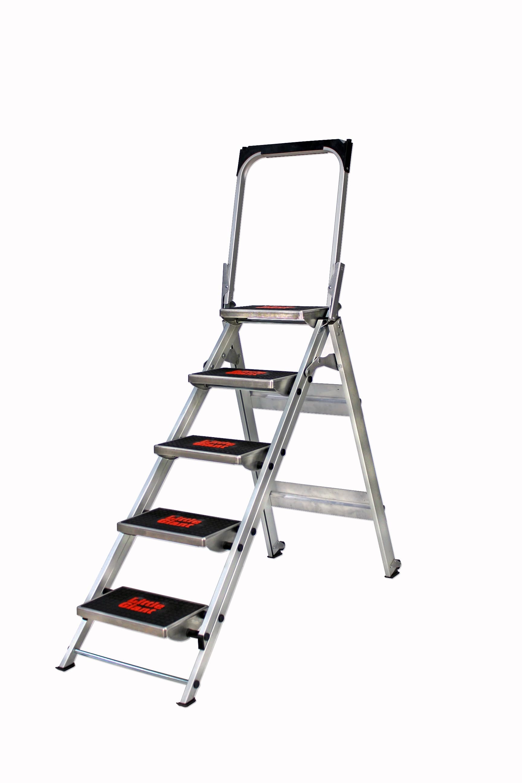 Сгъваема алуминиева стълба Little Giant Safety Step 5 стъпала