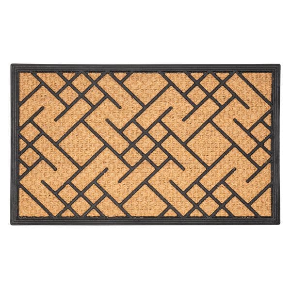 Изтривалка кокос с гумен кант RMCPA 00368 / 45х75см 