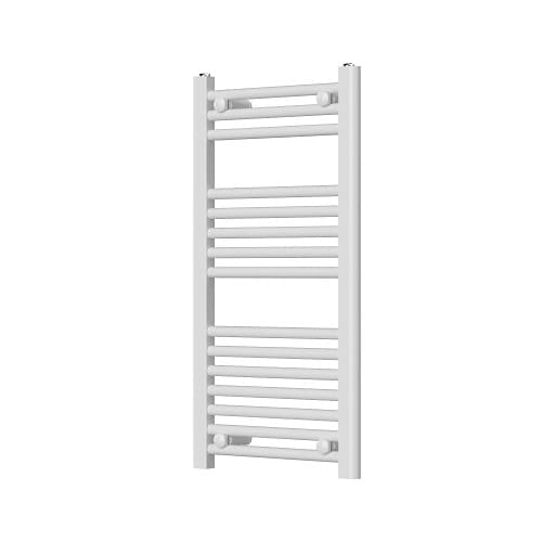 Стоманена лира за баня Cascada Classic 400/800мм 348W бяла