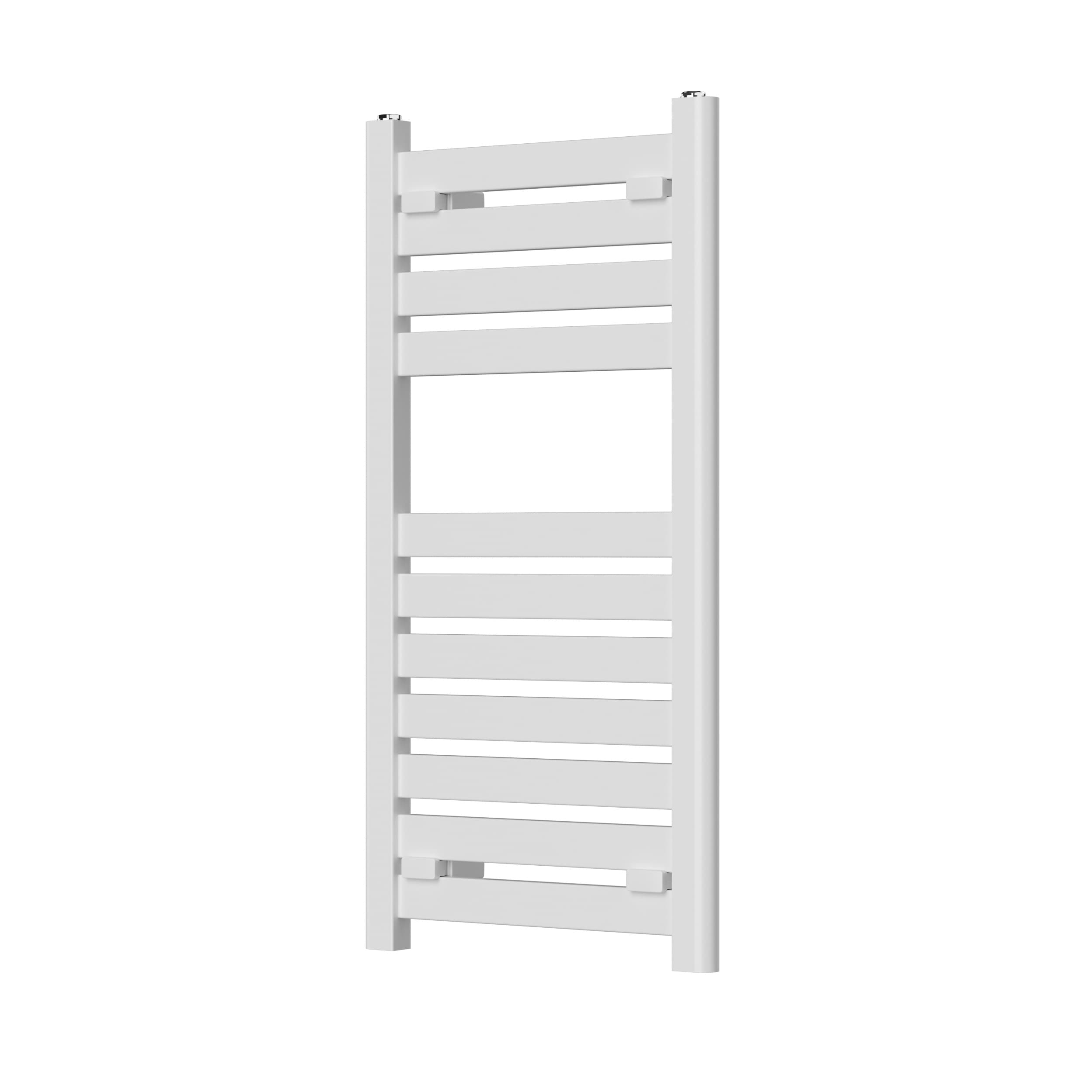 Стоманена лира за баня Cascada Flat 400/800мм 378W бяла