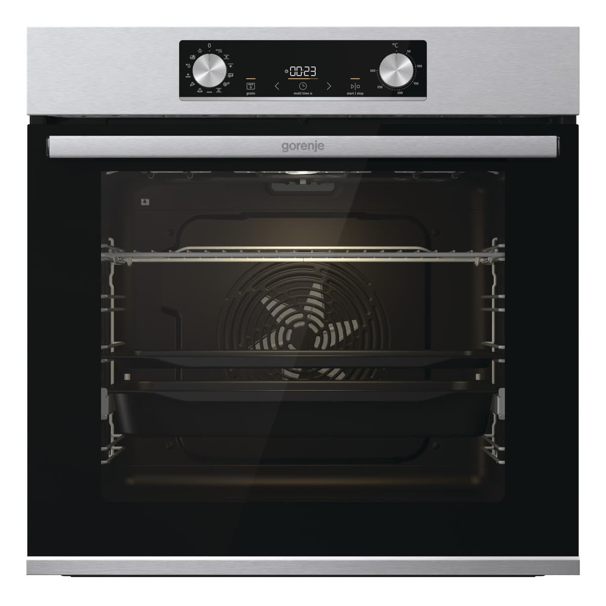 Фурна за вграждане Gorenje BPS6737E14X инокс 77л