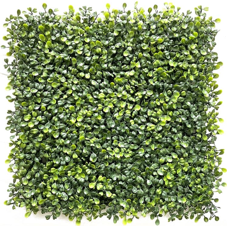 Пано изкуствена зелена декорация My Garden Boxwood Ivy Green BIG 38x38 см