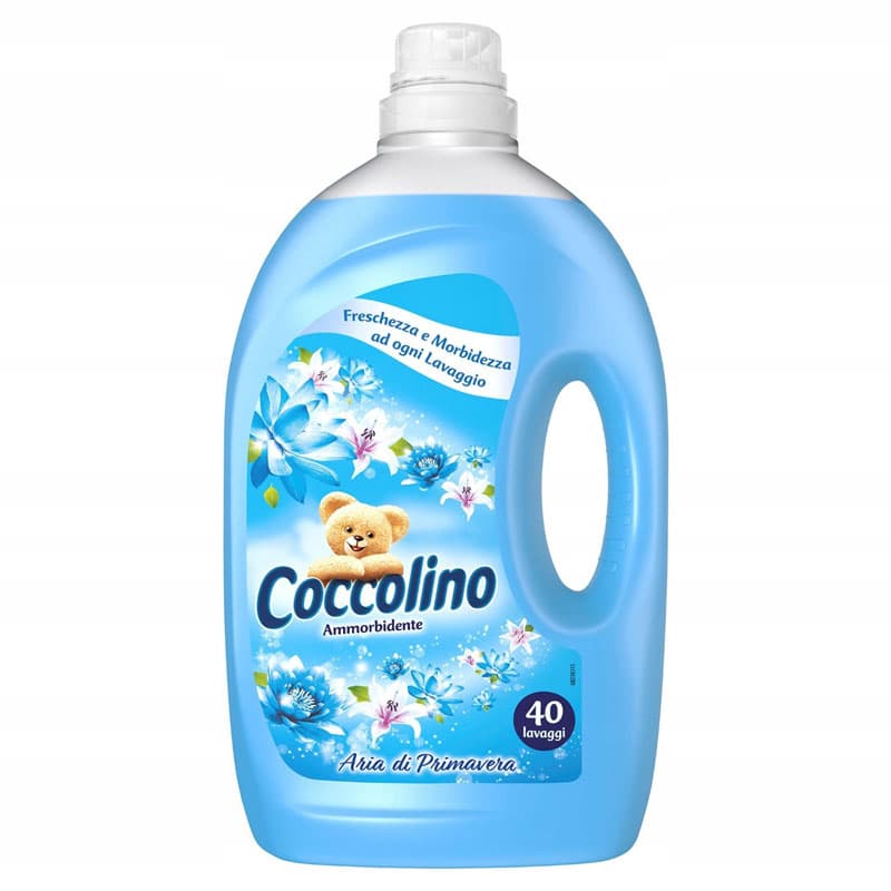 Омекотител Coccolino Primavera 3л 40 пранета син