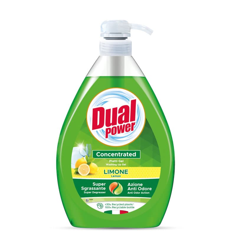 Препарат за съдове Dualpower Gel Limone концентрат 1л