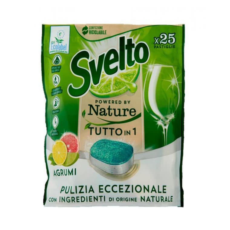 Таблетки за съдомиялна Svelto Nature / 25 броя