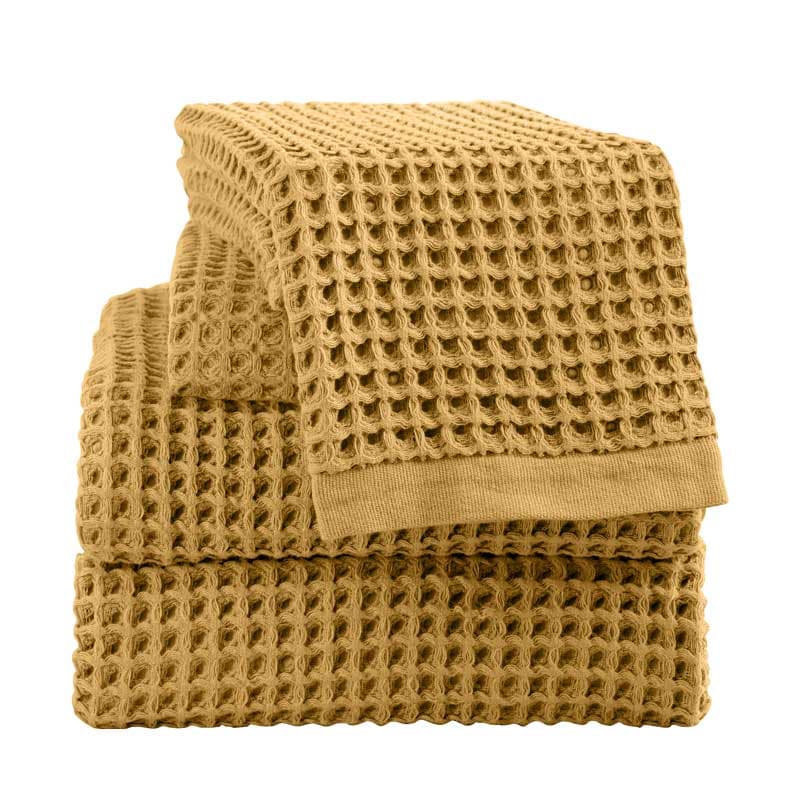 Хавлиена кърпа Dilios Waffle 30/50см охра