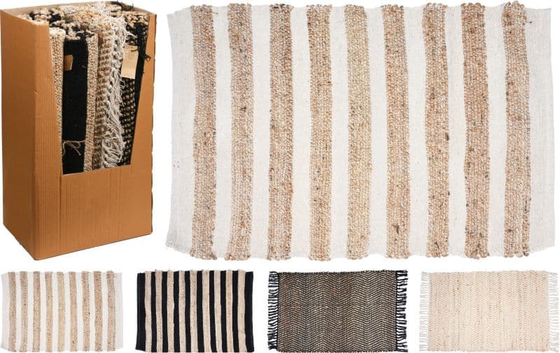 Памучно килимче Jute A35822920 / 60х90см 