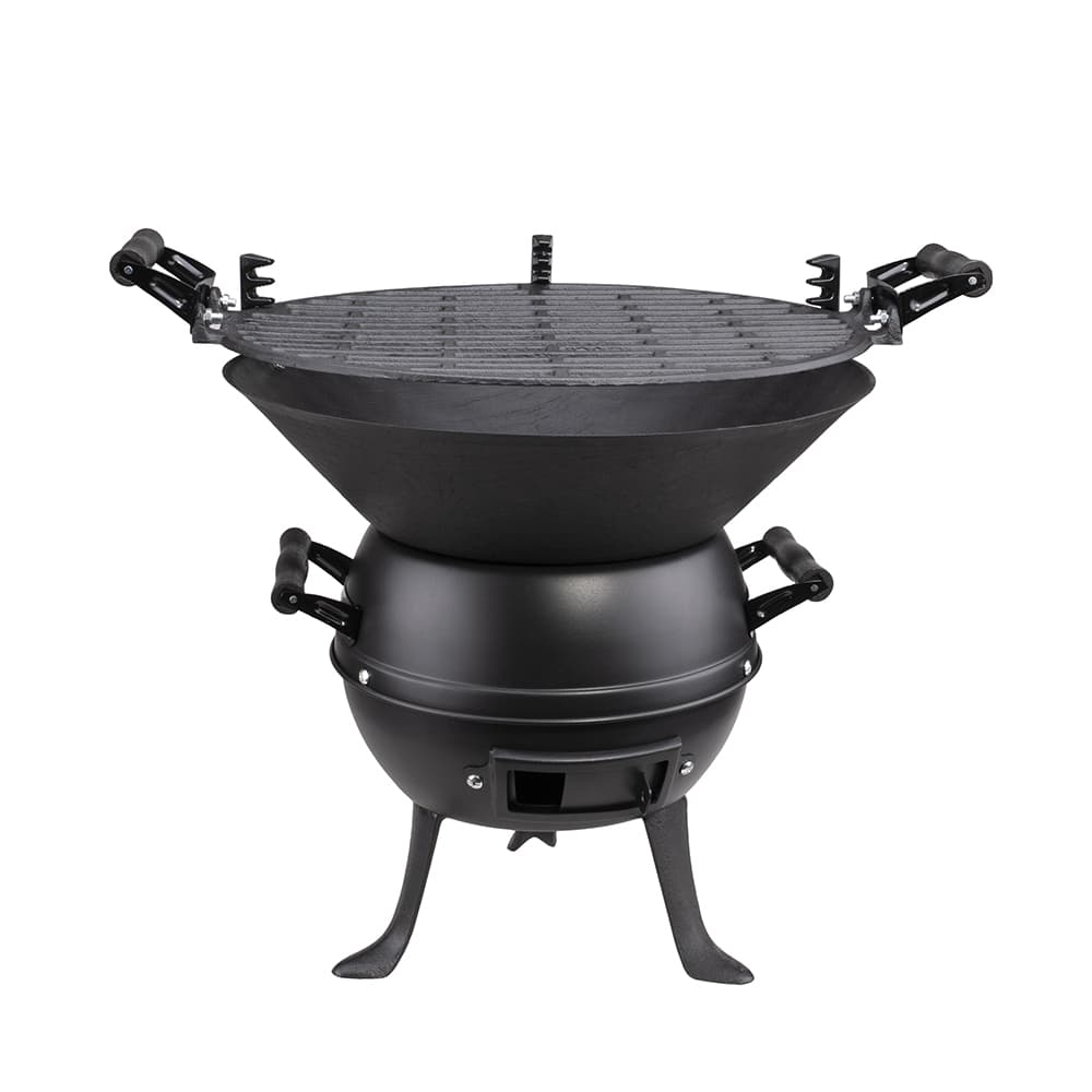 Чугунено барбекю за дървени въглища Ziel Grill 630 ø35см