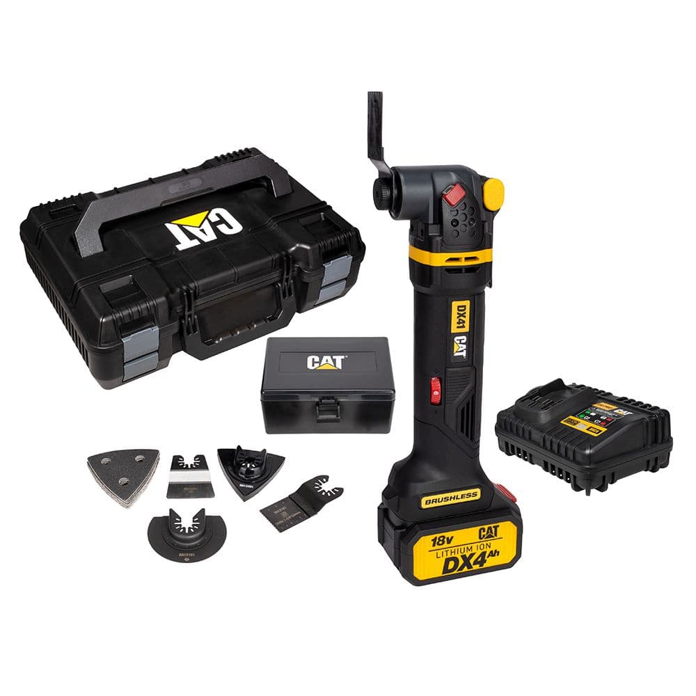 Акумулаторен многофункционален осцилатор CAT DX41 / 18V + батерия и зарядно