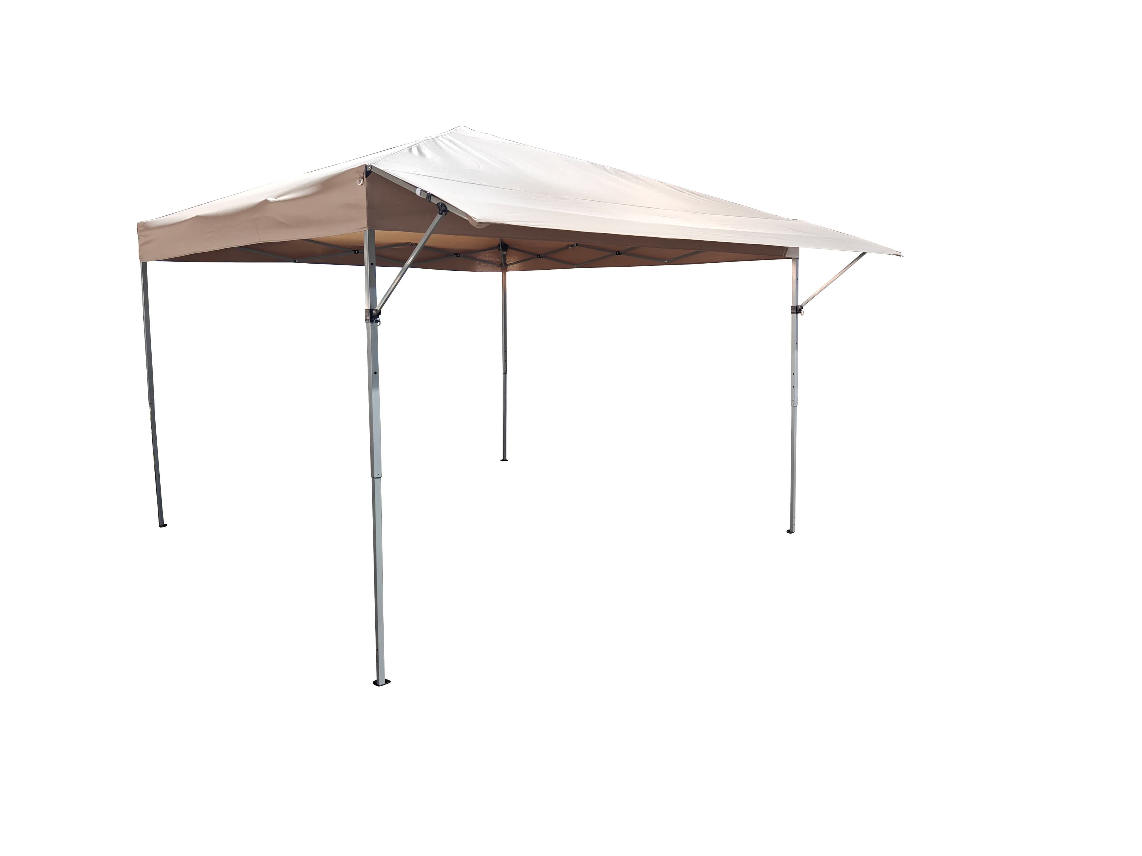 Сгъваема шатра Pop-Up с подвижен навес My Garden SLZP026 полиестер 300x300см бежова