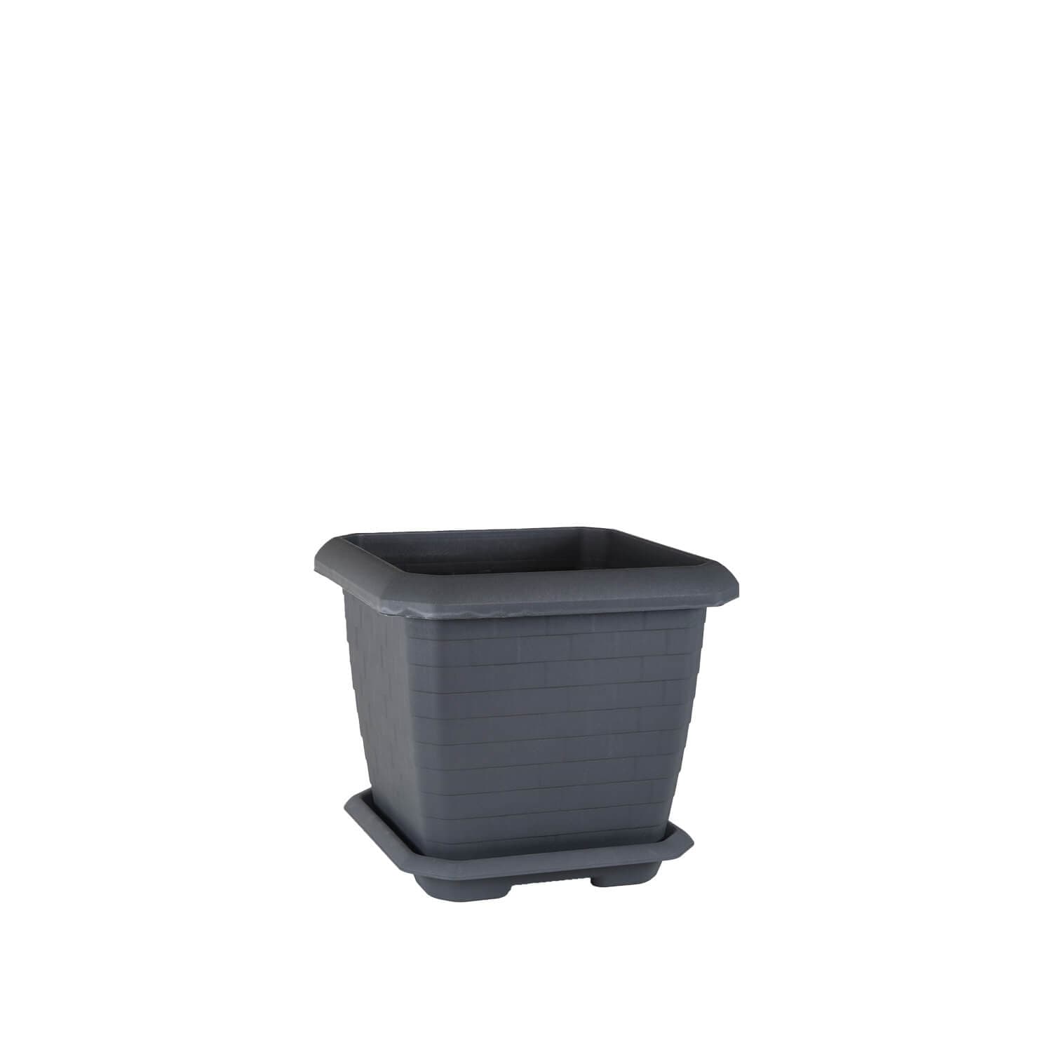 Саксия Hisar ø37х33,5см антрацит