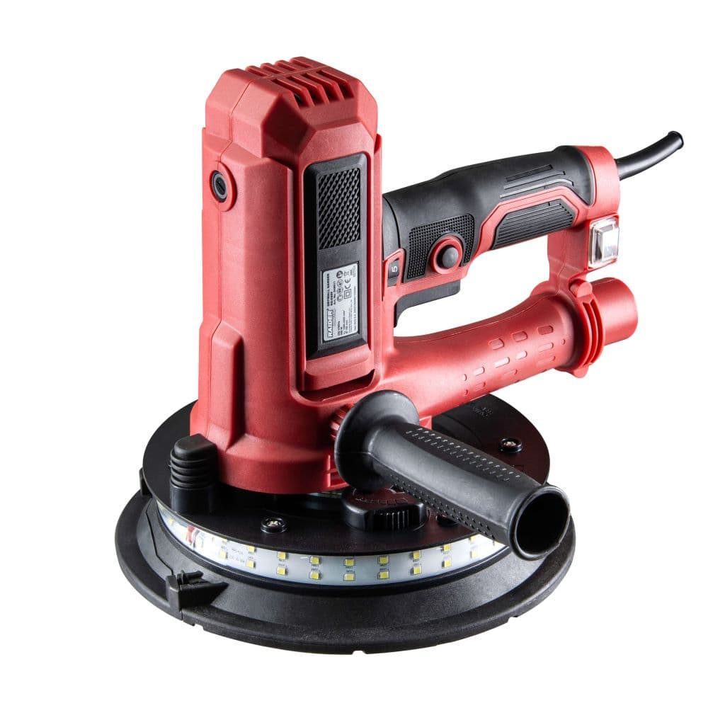 Шлайфмашина за стени и тавани Raider RD-DS09 2LED 950W Ø180мм