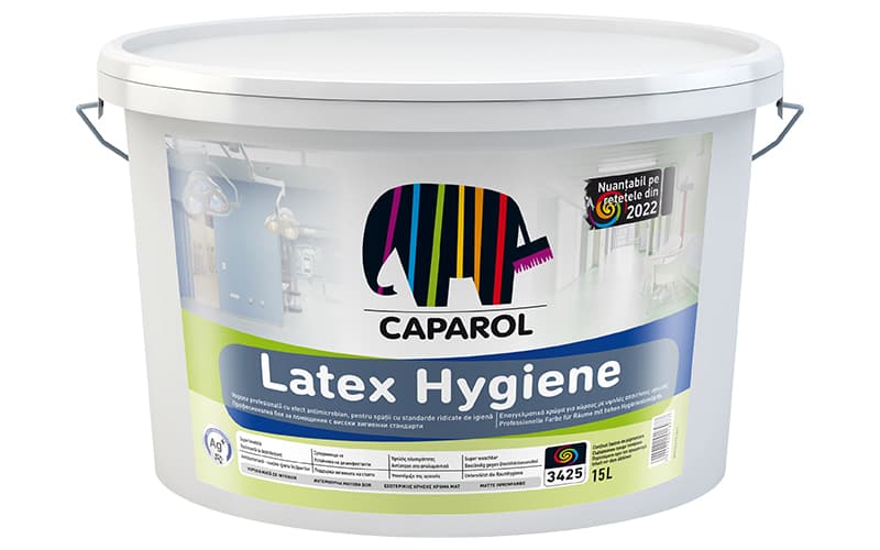 Латекс със сребърни йони Caparol Hygiene Ag+ 15л бял