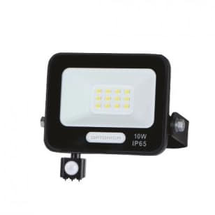LED прожектор със сензор Optonica 10W 6000K IP65