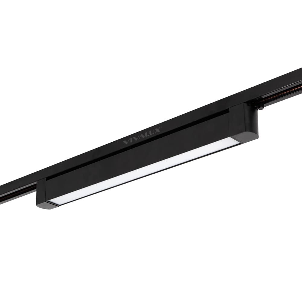 Линейно LED тяло за релсов монтаж Vivalux DRAX LED 30W BK/WW-3000K