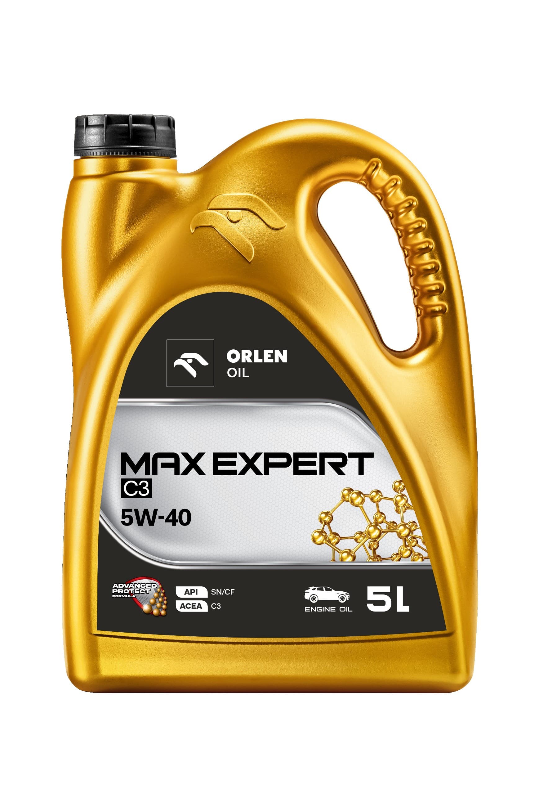 Двигателно масло Orlen Oil MAX EXPERT C3 SAE 5W-40 5л