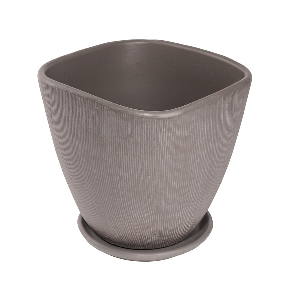 Саксия Cloudy Grey 36xH31см сива