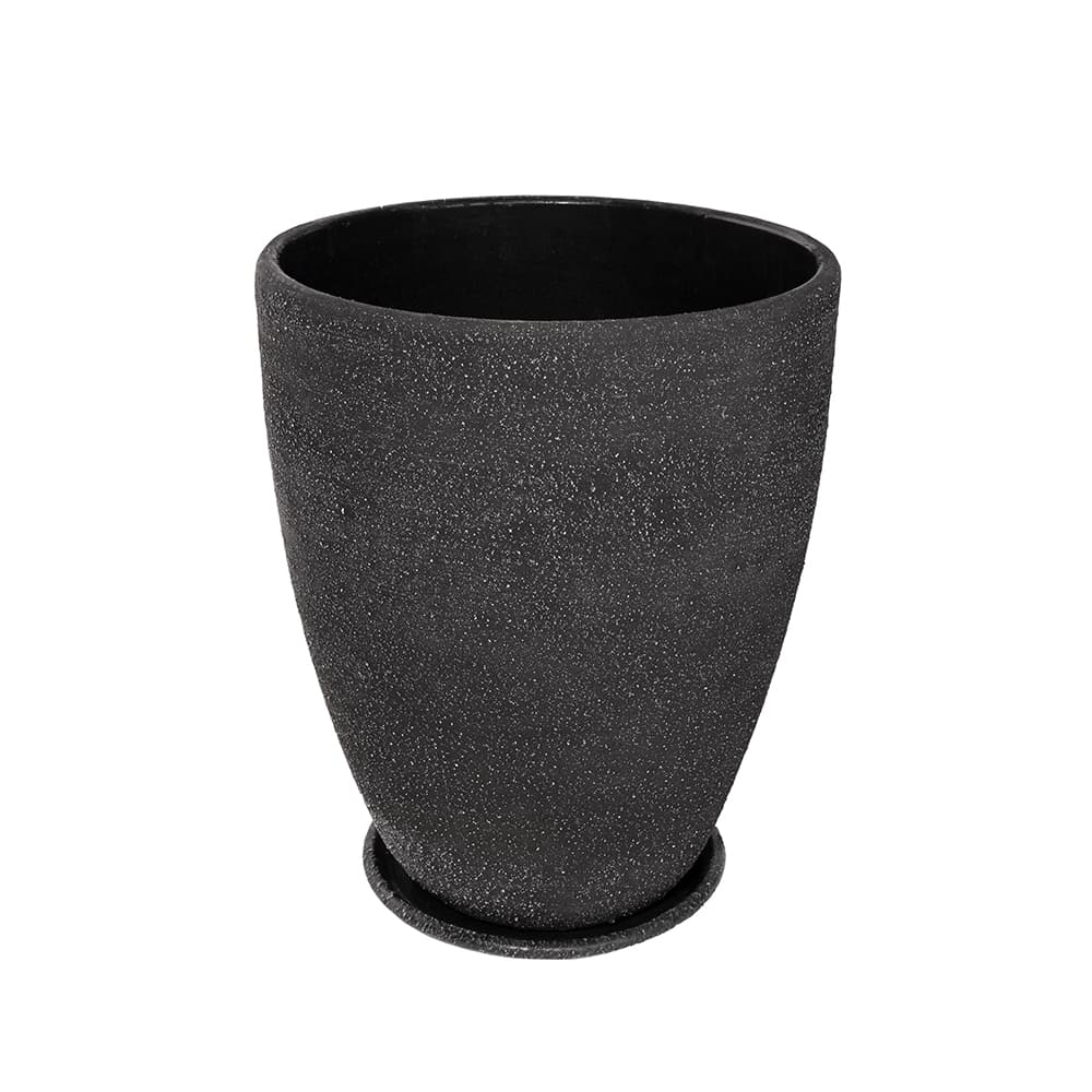 Саксия Antique Black ø26x31см черна