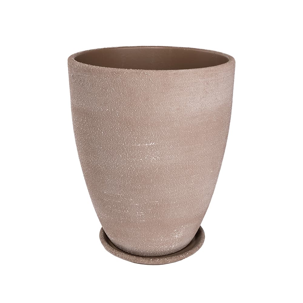 Саксия Antique Brown ø26x31см кафява