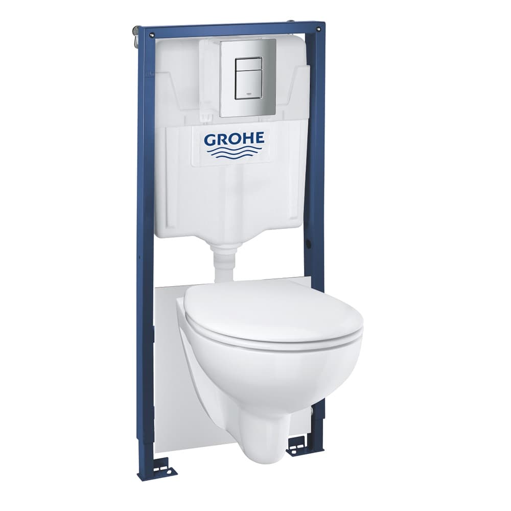 Комплект структура за вграждане за WC Grohe Solido 39586000 / 5в1 / 113 см