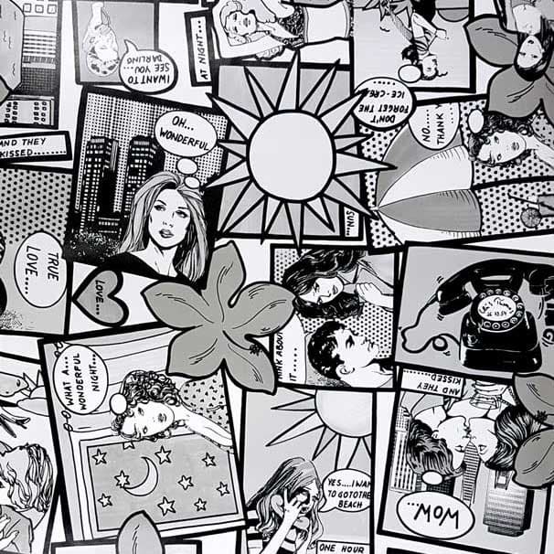 Самозалепващо фолио Comic 67,5см