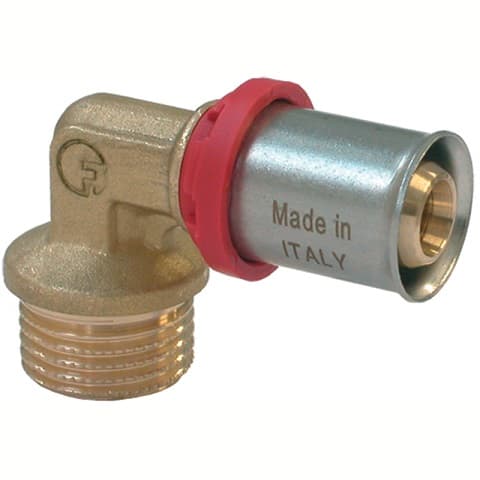 Прес-връзка ъглова 20х1/2" М