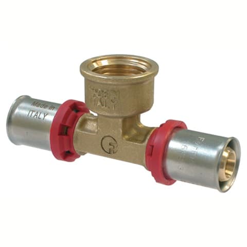 Прес-тройник Fornara ø20х3/4" Ж х 20мм