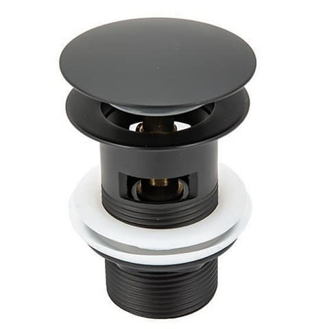 Месингово витло за умивалник Click-Clack Arte Black Big push 1 1/4"