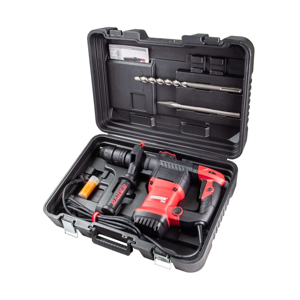 Перфоратор Raider RDP-HD58 SDS-max 1200W с куфар 