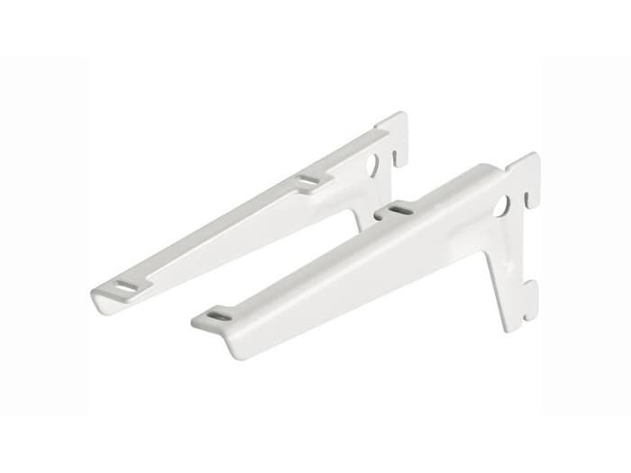 Комплект ъглови конзоли Dolle 2x180мм 110кг бял