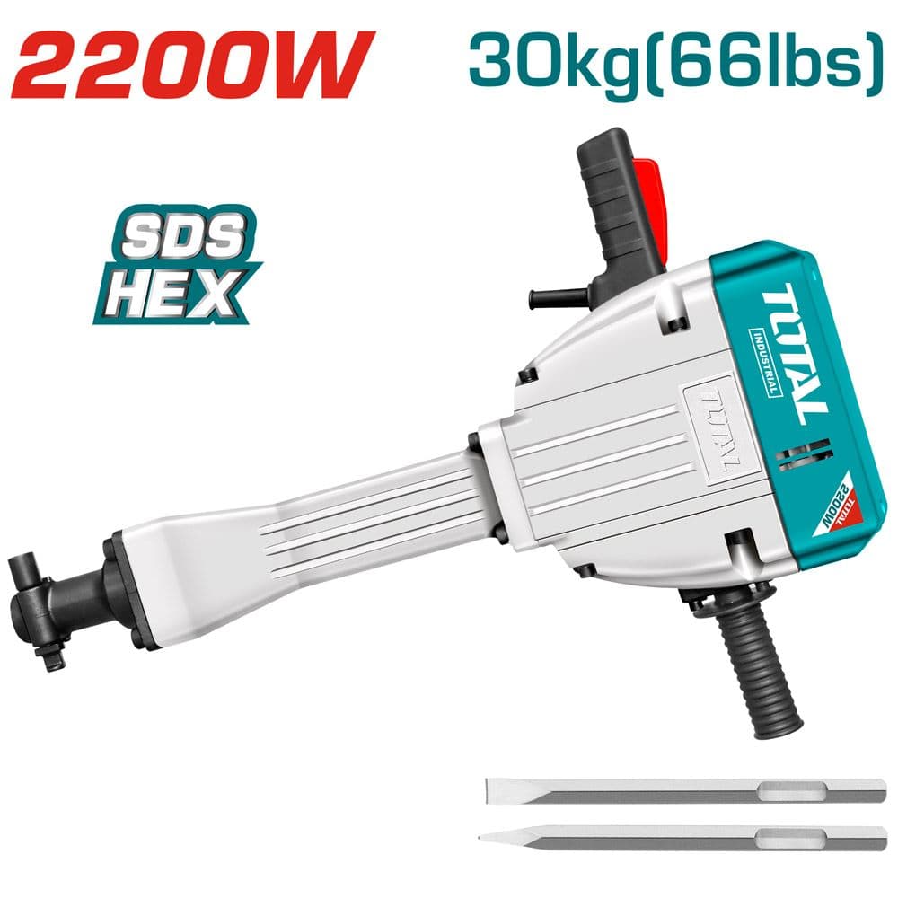 Къртач Total Ind HEX 2200W 75J