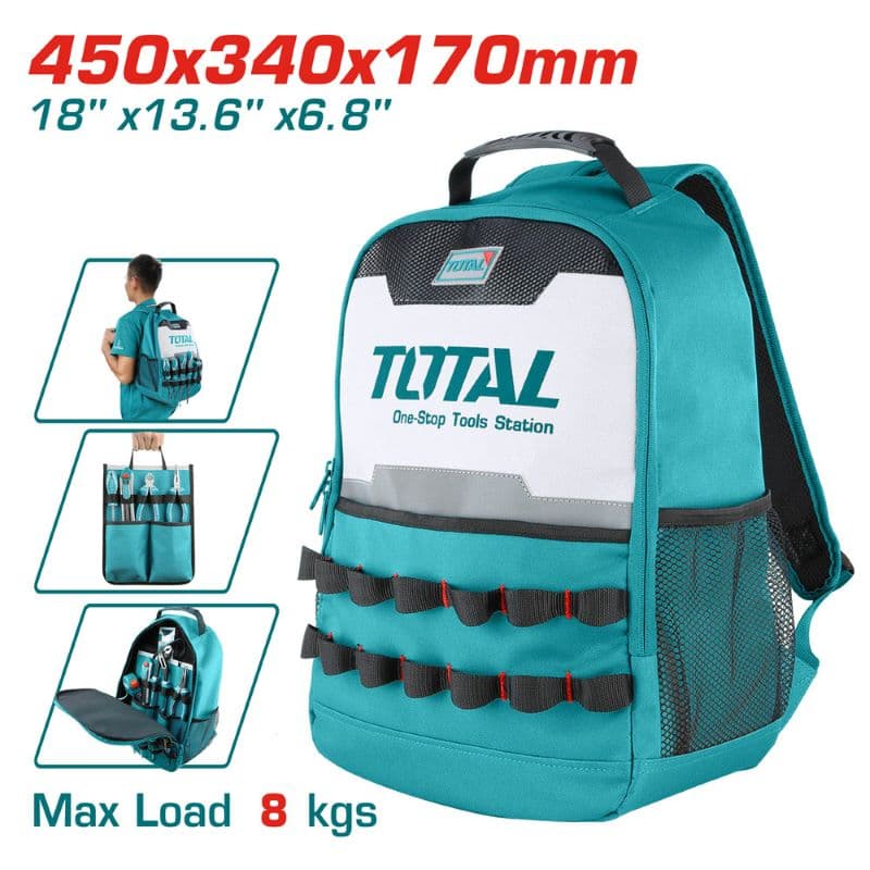 Раница за инструменти Total 34x43x17см