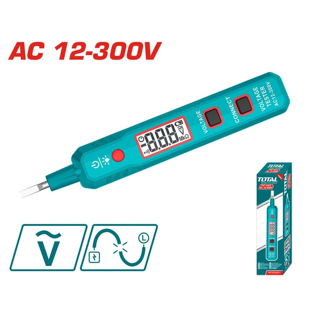 Детектор на напрежение Total AC 12 - 300 V
