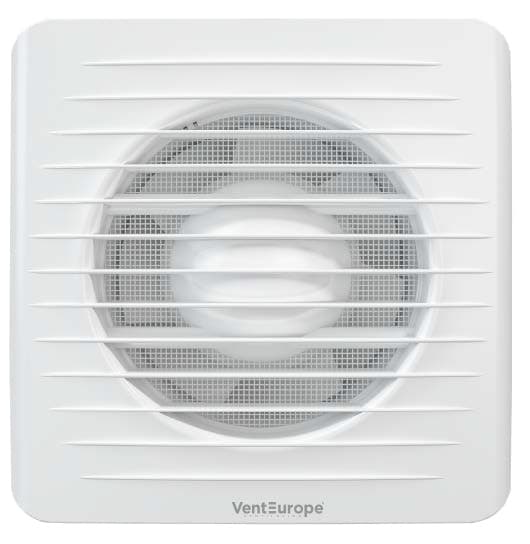 Аксиален вентилатор с клапа Vent Europe Classic 5 BD ø125мм 16W
