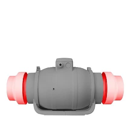 Канален вентилатор Vent Europe Monsoon 2 SP ø100мм 23-25W