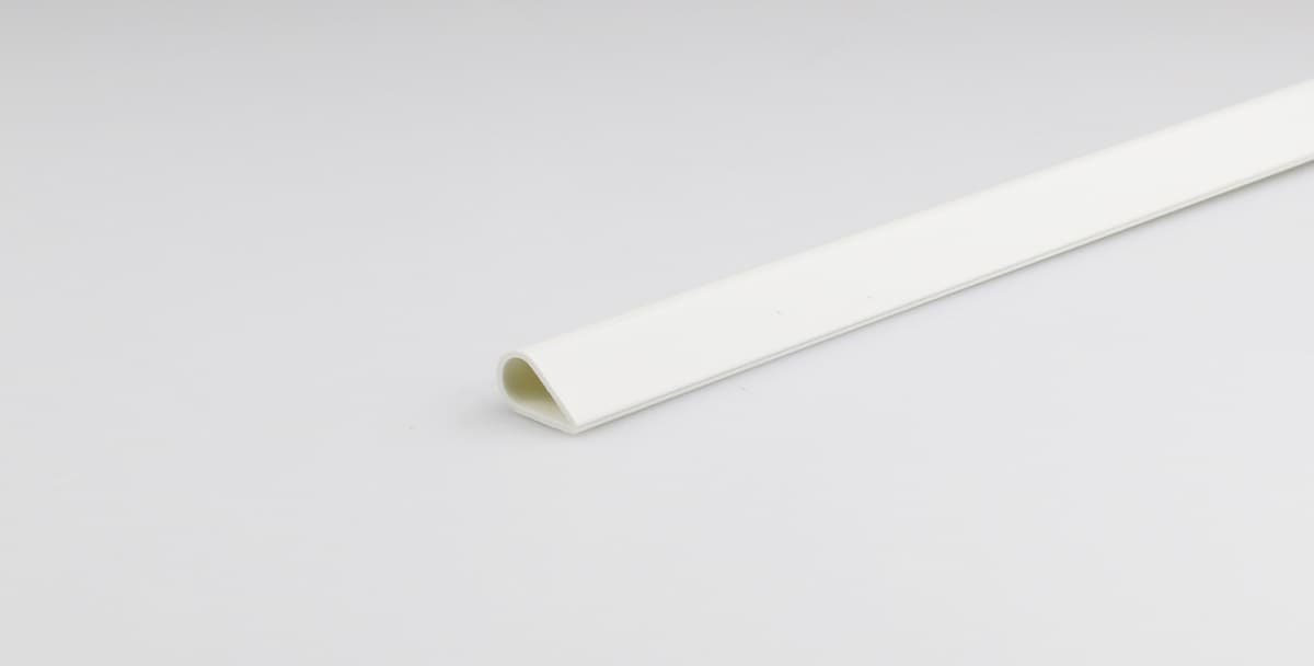 PVC биндер профил 100x1,7см бял