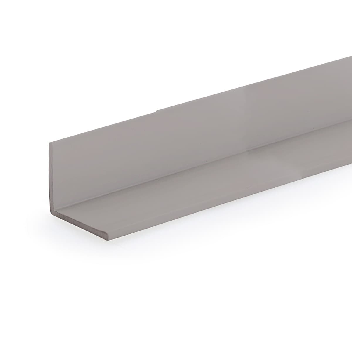 PVC ъглов профил 100x1x1см сив сатен