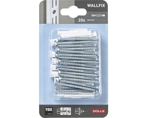Комплект крепежни елементи за система Dolle WallFix поцинковани 20 броя