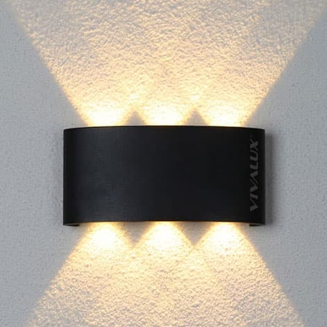 Осветително тяло Vivalux Aruba LED 6W BK CCT IP65 черно