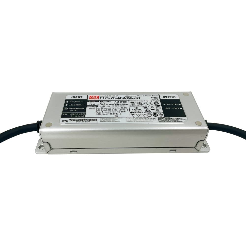 LED драйвър Lightex Mean Well 75W 48V 0-1.6A IP67