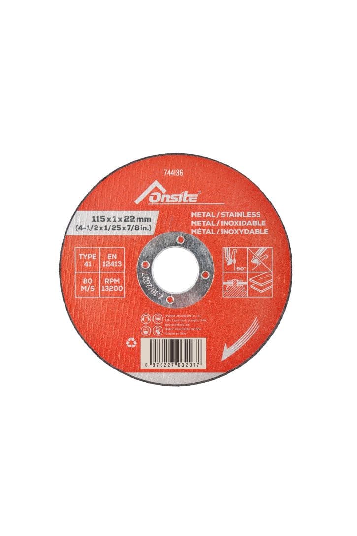Диск за рязане за Inox Onsite 115х1х22,23мм