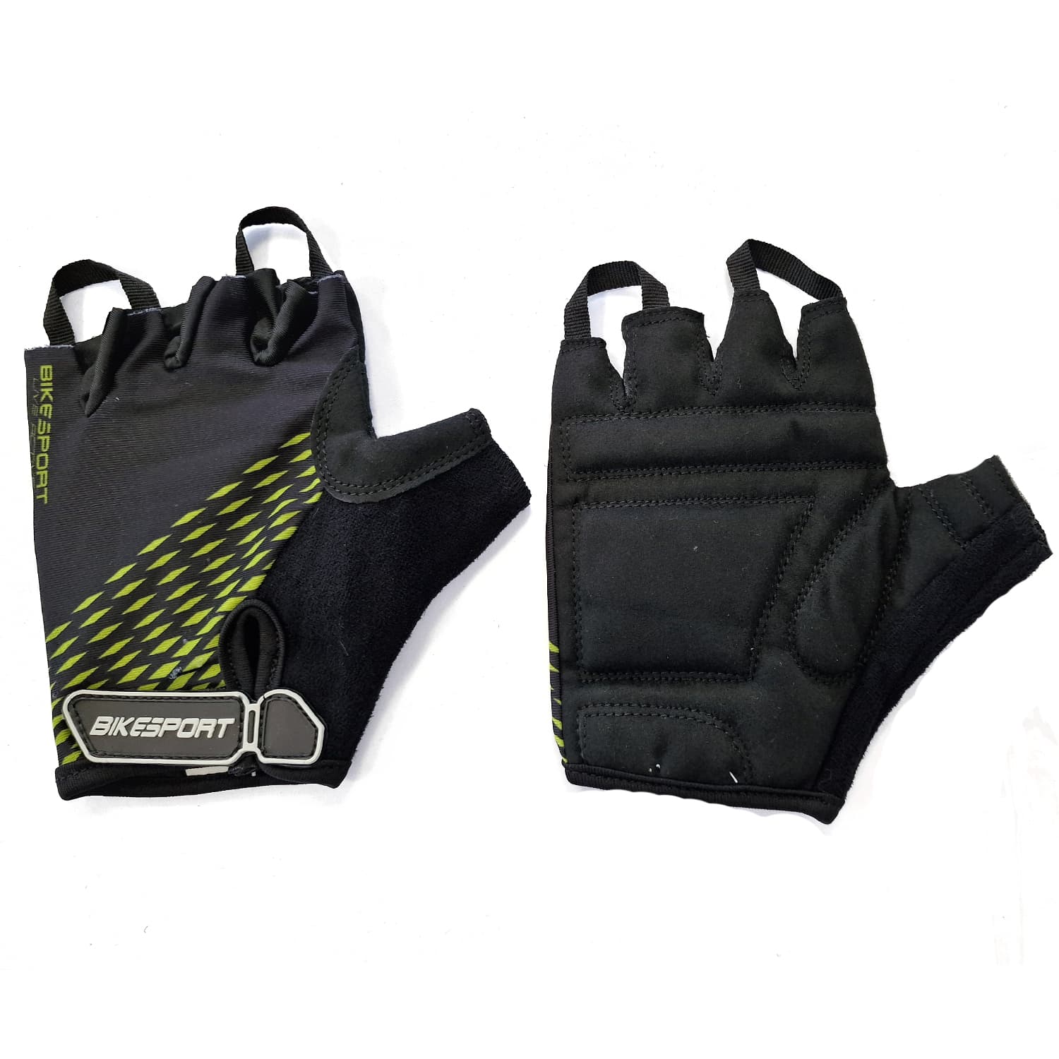 Ръкавици за велосипед Bikesport L/XL зелени 